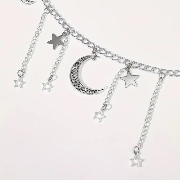 Celestial Silver Waist Embellishment Charms - Picture 2 of 4
